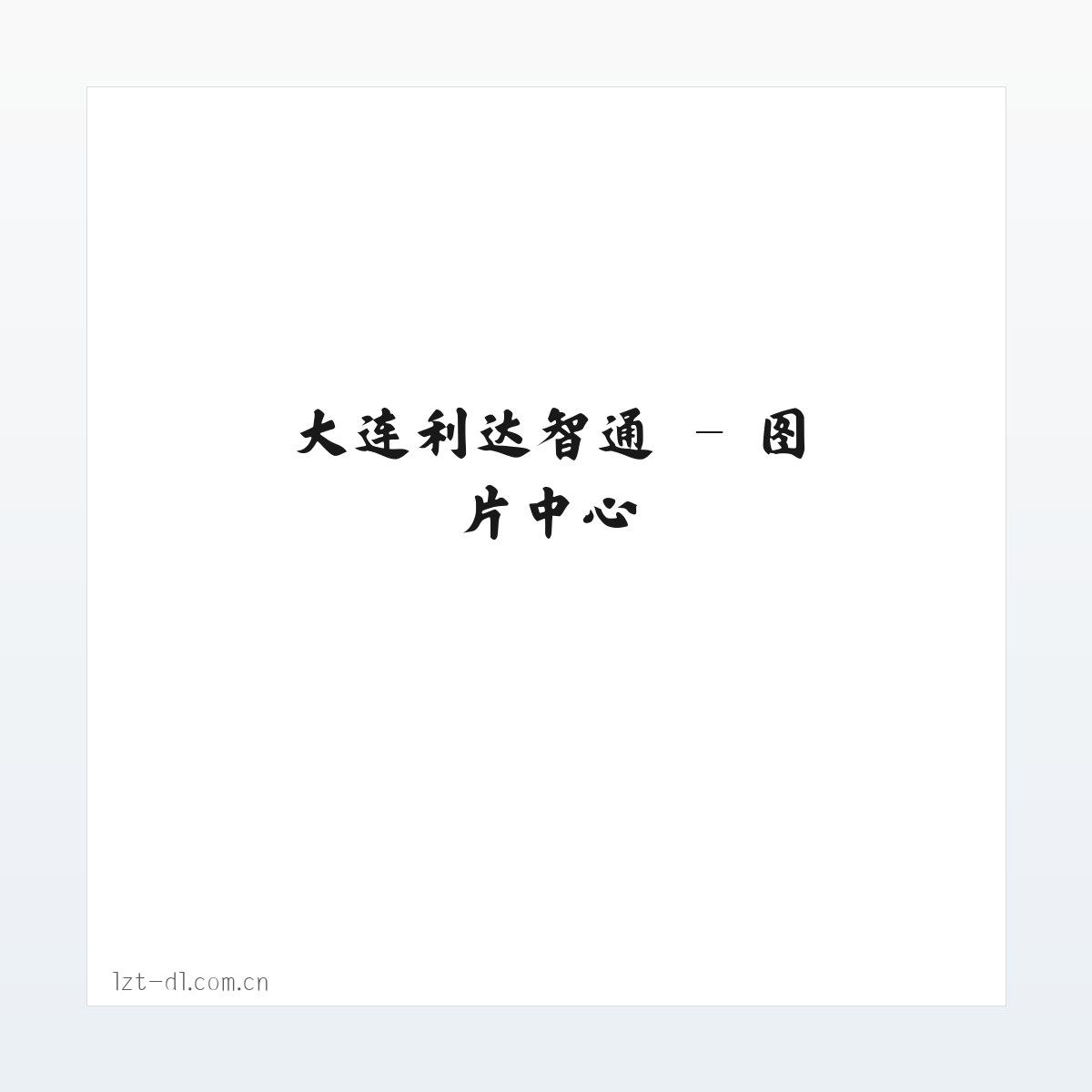 大连利达智通 方图